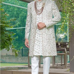 OFF-WHITE SHERWANI
